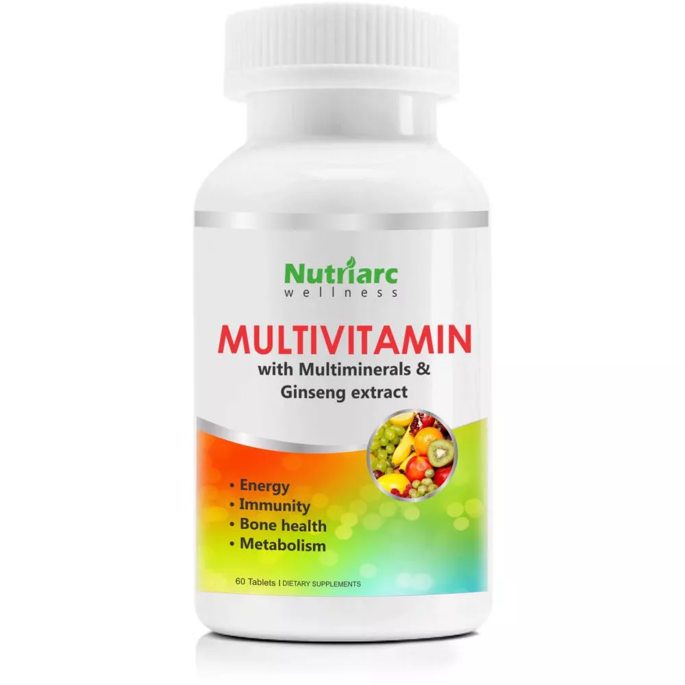 Nutriarc Wellness Multivitamin Multiminerals With Ginseng Extract