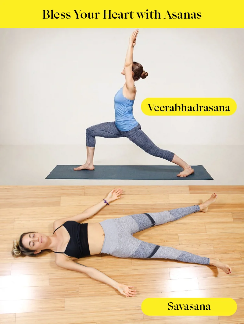 Yin Yoga sequence for an open heart with images and description