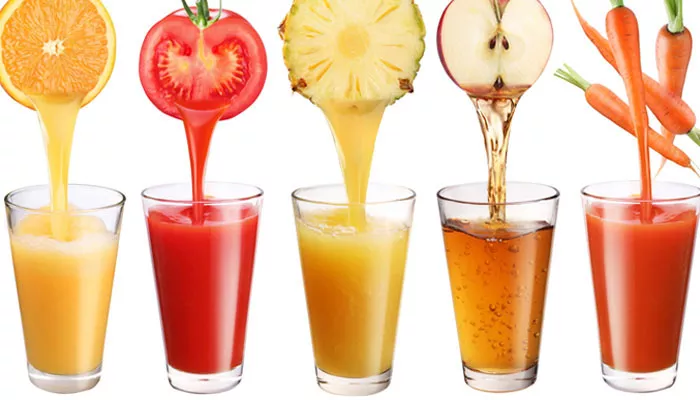 Fruit and vegetable juices for great hair