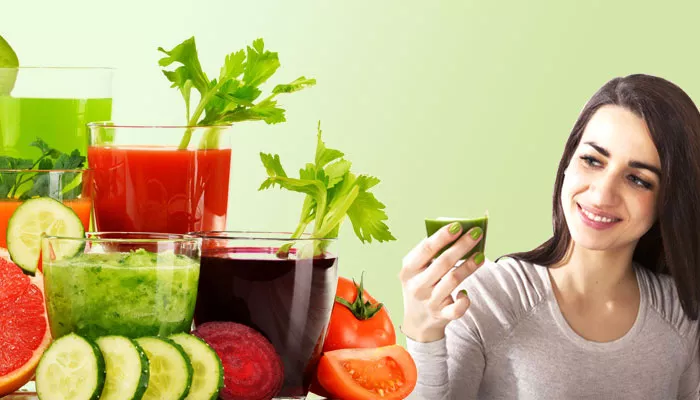 Fruit and vegetable juices for Glowing Skin