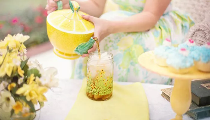 Drink Lemon juice with lukewarm water