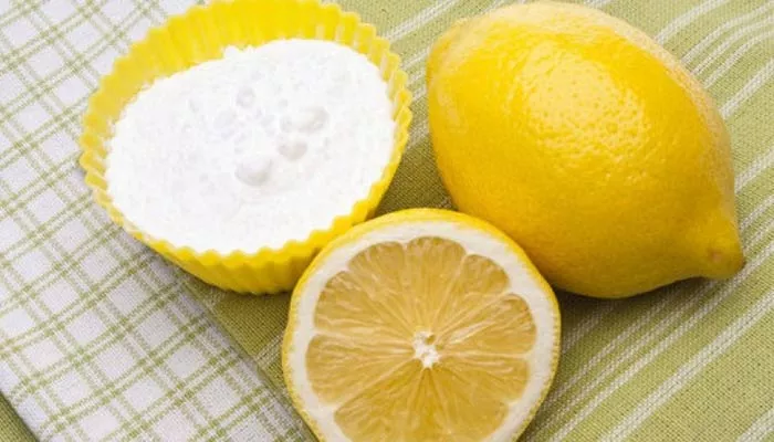 Baking Soda and Lemon Juice Paste