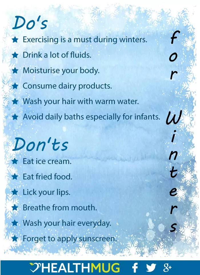 Basic tips to Stay Healthy This Winter!