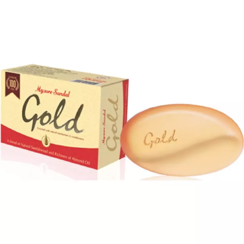 Buy Mysore Sandal Essential Oil Gold Soap with Natural Moisturizer and  Conditioners, 125g - Pack of 3 Online at Low Prices in India - Amazon.in