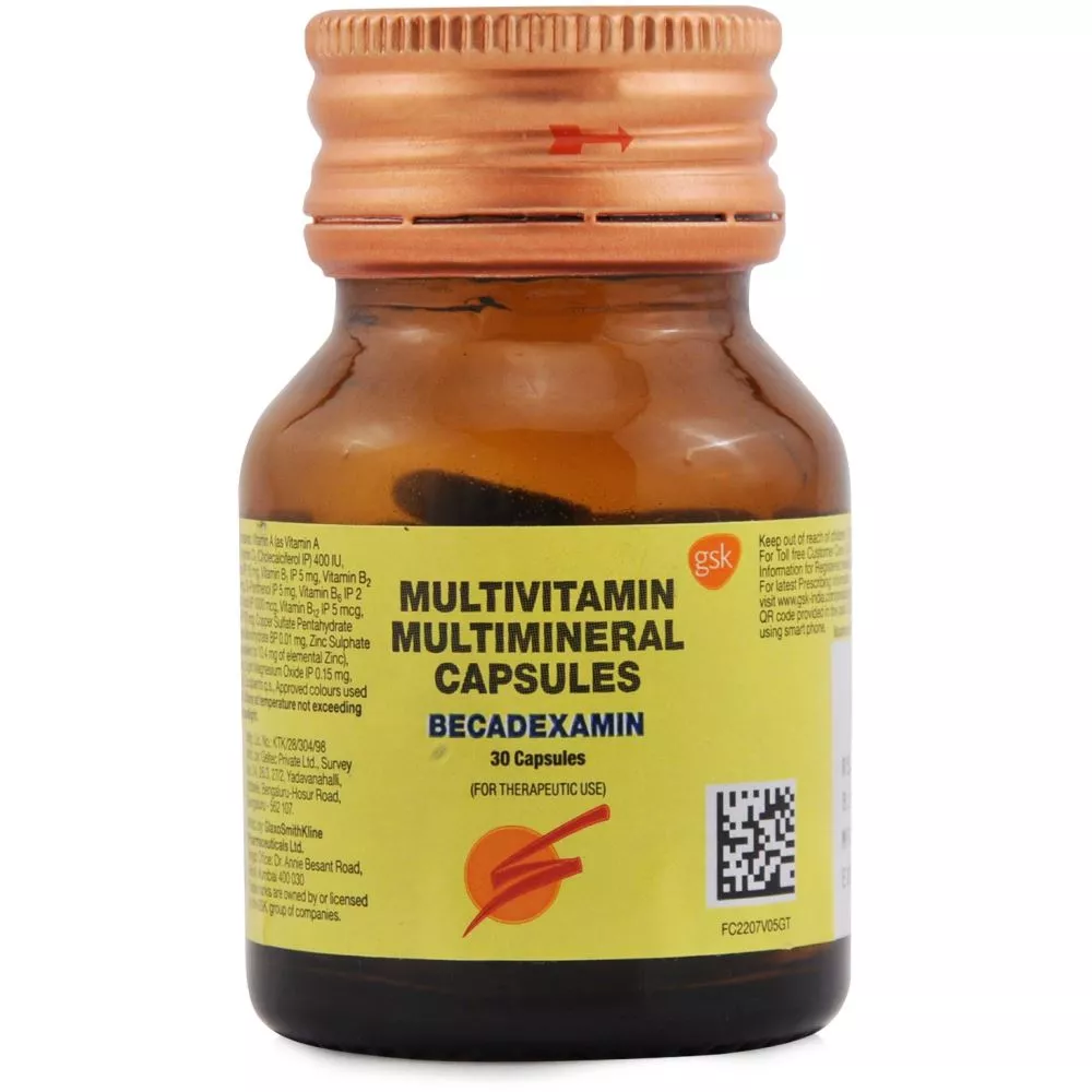 Becadexamin Soft Gelatin Capsule (30caps) | Buy on Healthmug