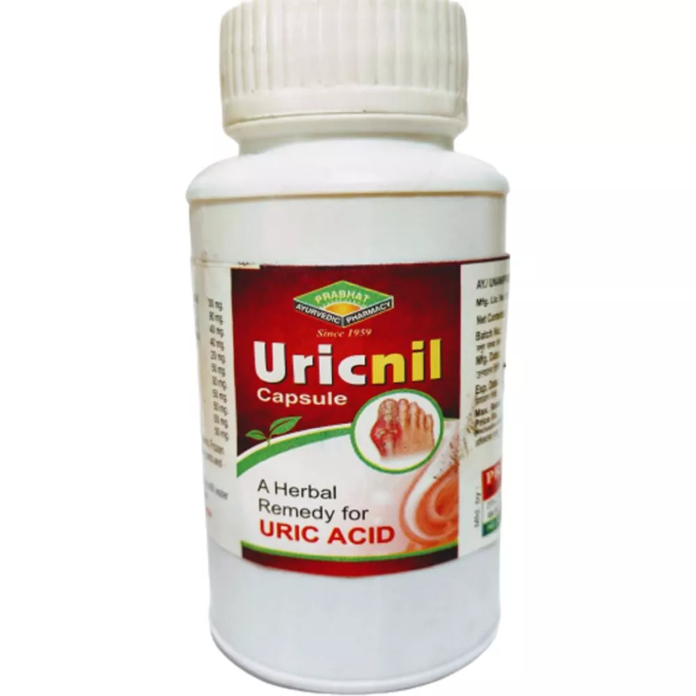 Buy Prabhat Ayurvedic Uricnil Capsule Medicines - 5% Off! | Healthmug.com