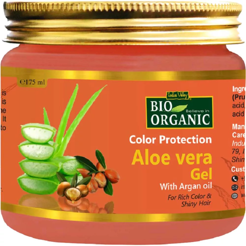 Buy Indus valley Bio Organic Color Protection Aloe Vera Gel With Argan Oil Online - 9% Off! Buy Indus valley Bio Organic Color Protection Aloe Vera Gel With Argan Oil Online - 9% Off!