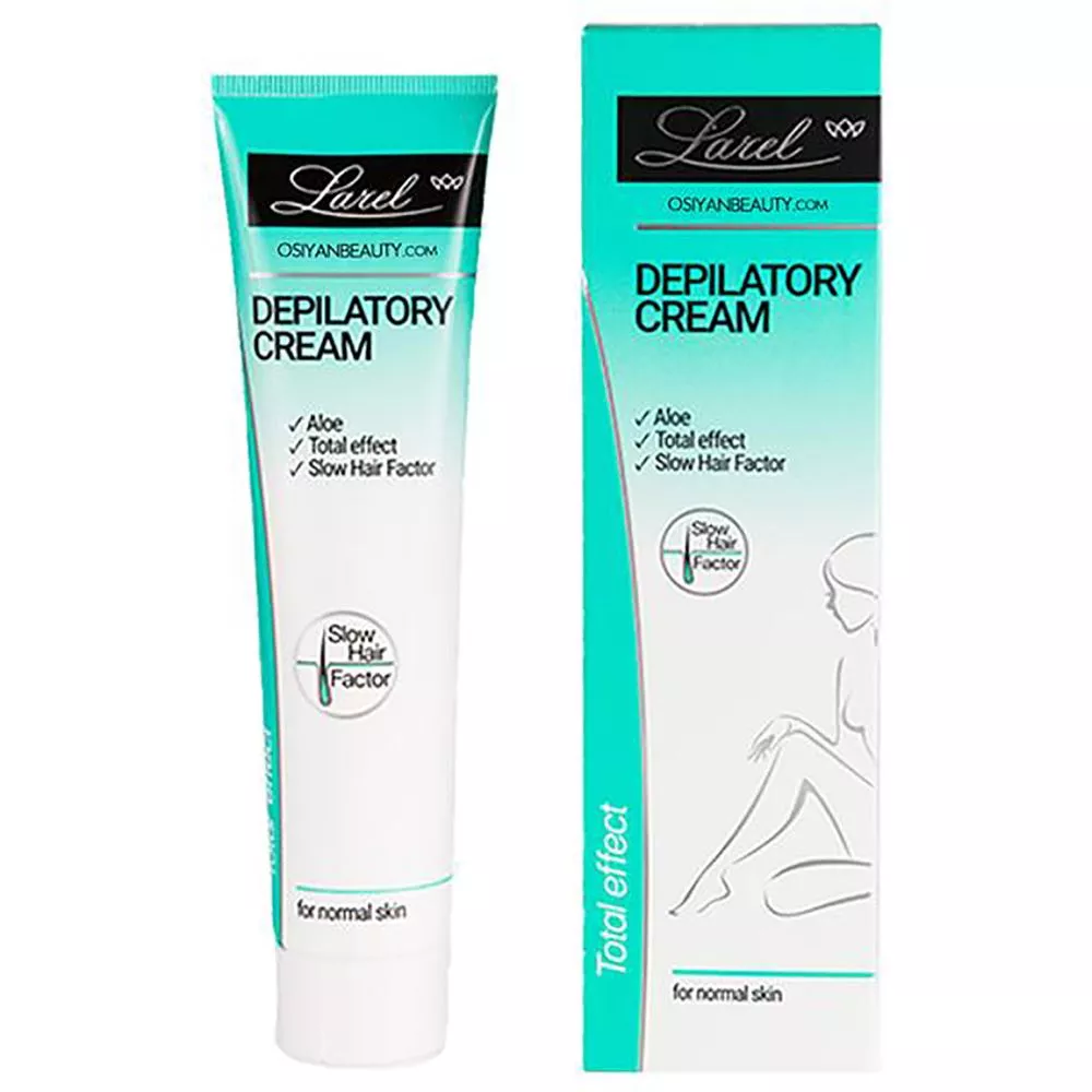 Buy Larel Depilatory Cream Aloe, Total Effect And Slow Hair Factor(Made