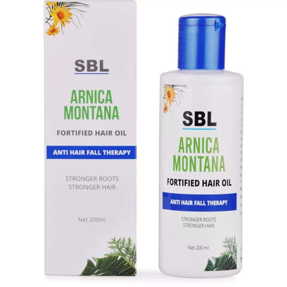 Buy SBL Arnica Montana Fortified Hair Oil-Anti Hair Fall Therapy Online -  8% Off! 
