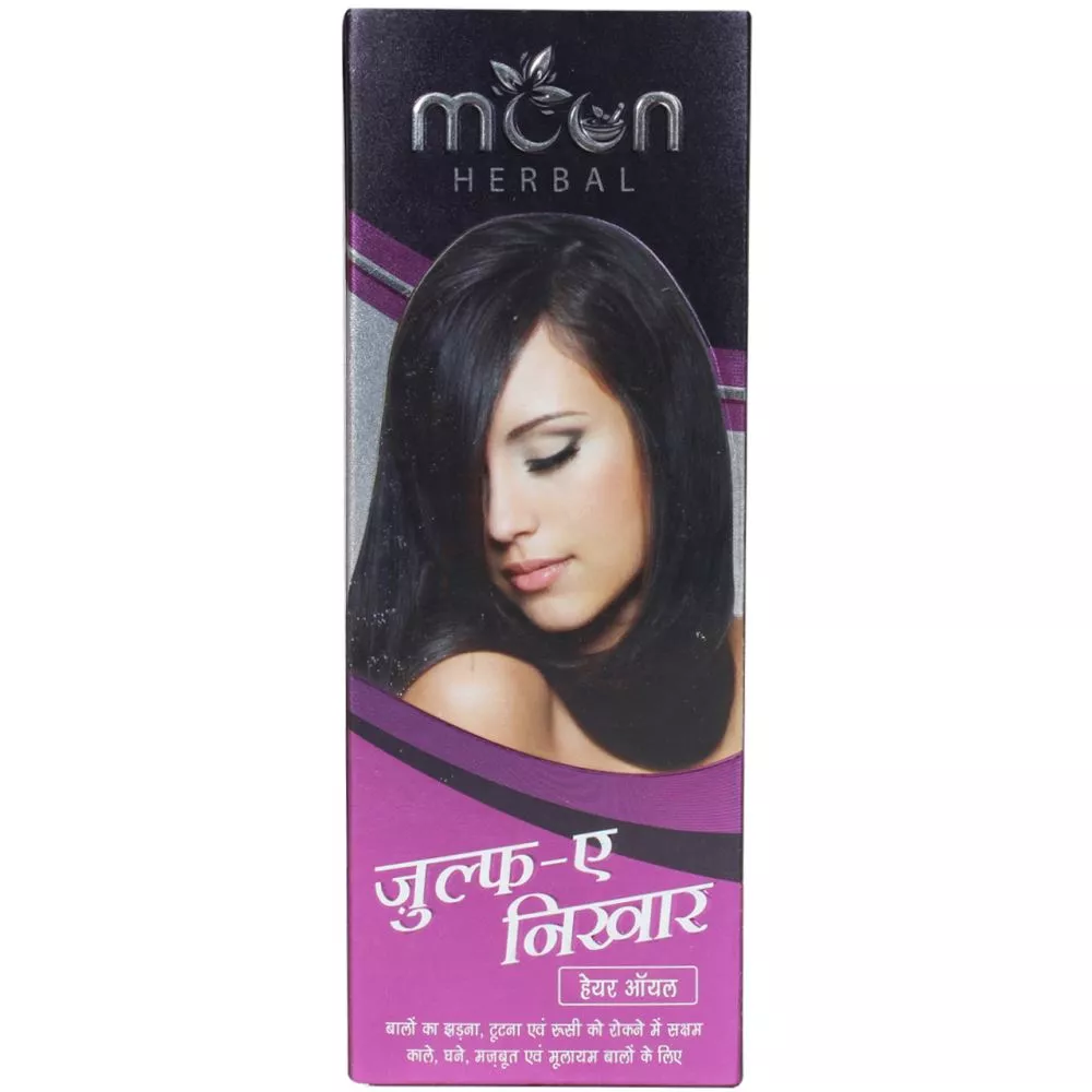 Buy Moon Herbal Zulfe Nikhar Hair Oil Online in India- 10% Off! |  