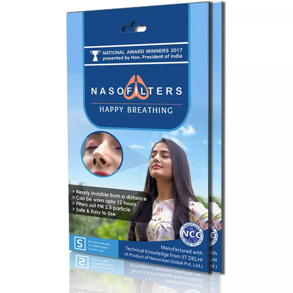 Buy Nasofilters 2 Weeks Packs | Anti Pollution Mask Online - 22% Off! |  