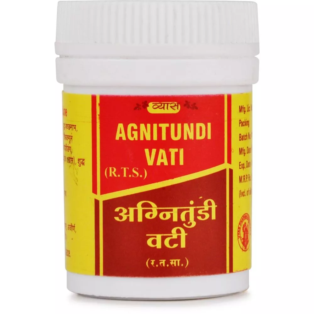 Vyas Agnitundi Vati Jar of 80 Tablet