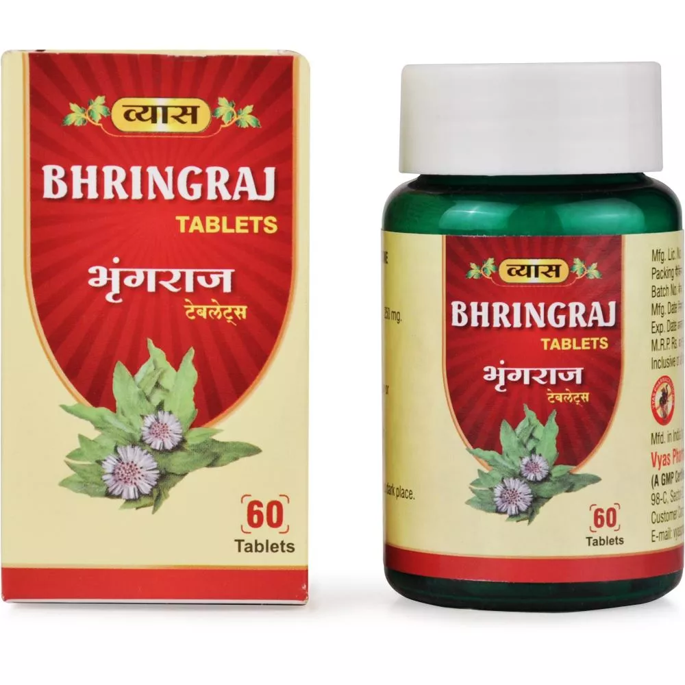 Vyas Bhringaraj Jar of 60 Tablet