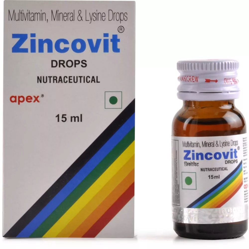 Zincovit Drop (15ml) | Buy on Healthmug