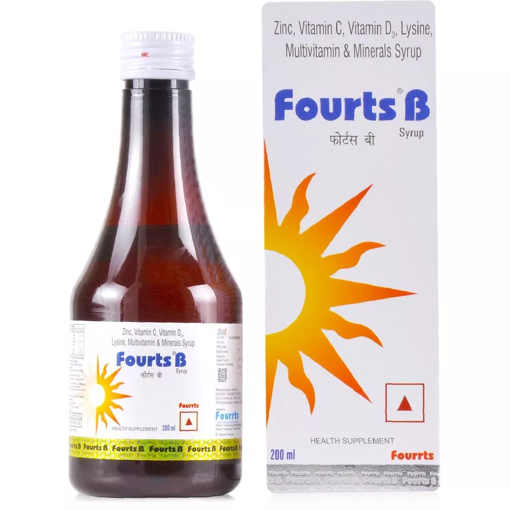 Fourts B Syrup 0ml Buy On Healthmug