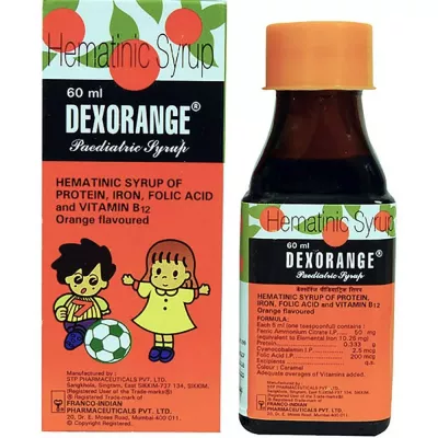 Dexorange Paed Syrup Orange (60ml) | Buy on Healthmug