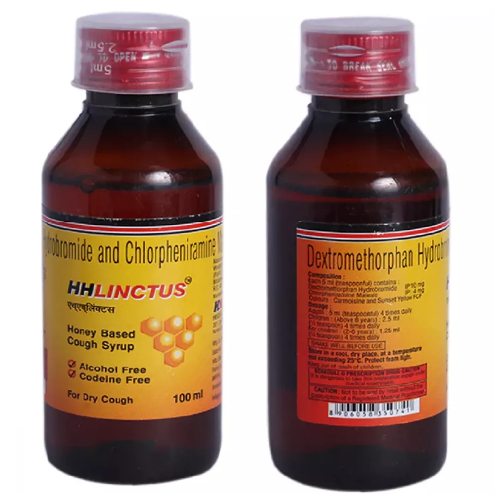 HHLinctus Cough Syrup (100ml) Buy on Healthmug
