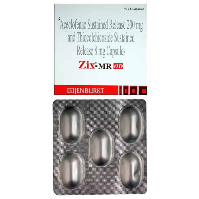 Zix MR OD Capsule (5caps) | Buy on Healthmug