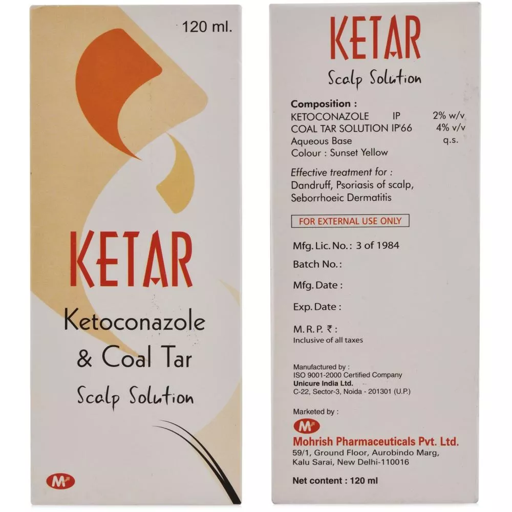 Buy Mohrish Pharma Ketar Scalp Solution Online 5 Off Healthmug Com