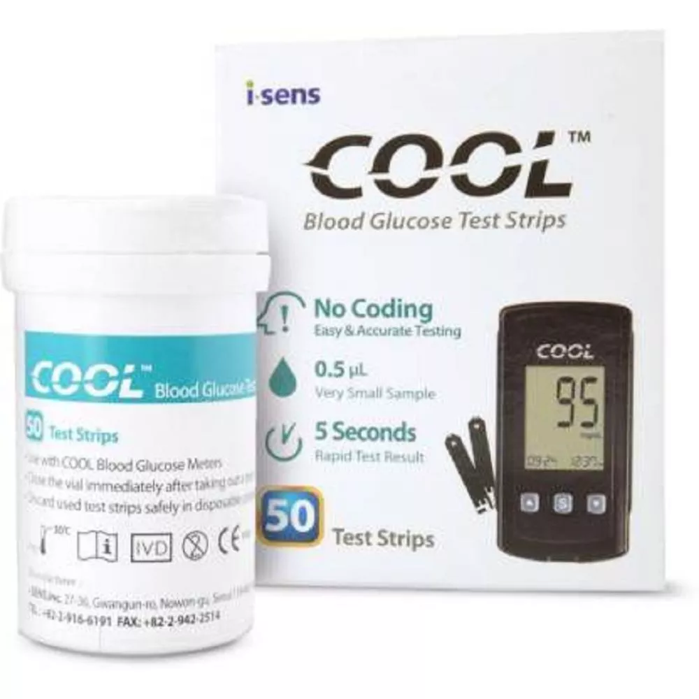 Buy i sens Cool Blood Glucose Test Strips Online 5 Off