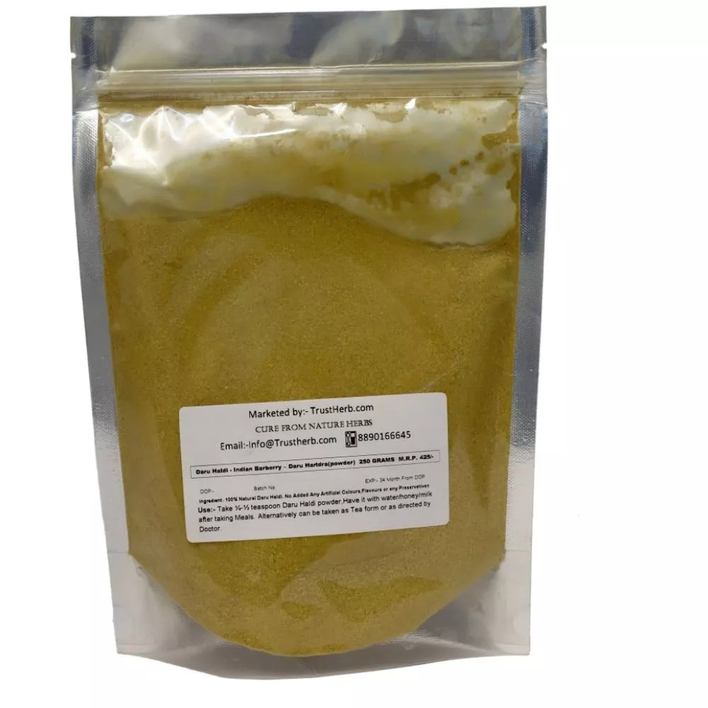 Buy Trustherb Daru Haldi Indian Barberry Daru Haridra Powder Herbs