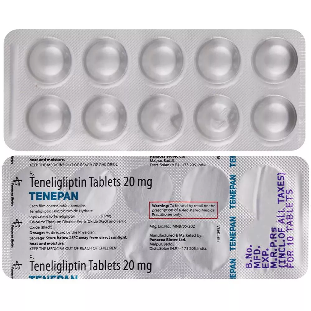Tenepan Tablet (20mg) (10tab) Buy on Healthmug