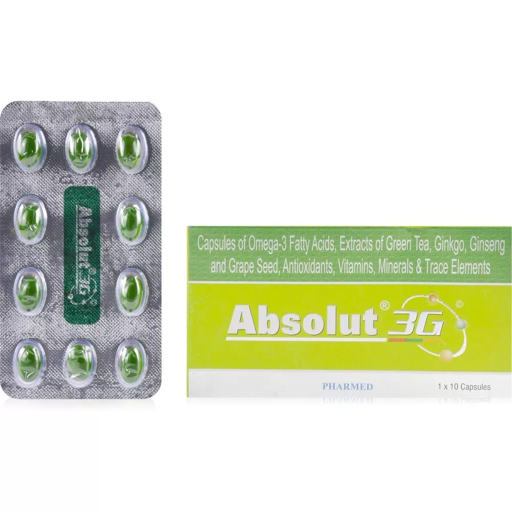 Absolut 3g Soft Gelatin Capsule 10caps Buy On Healthmug