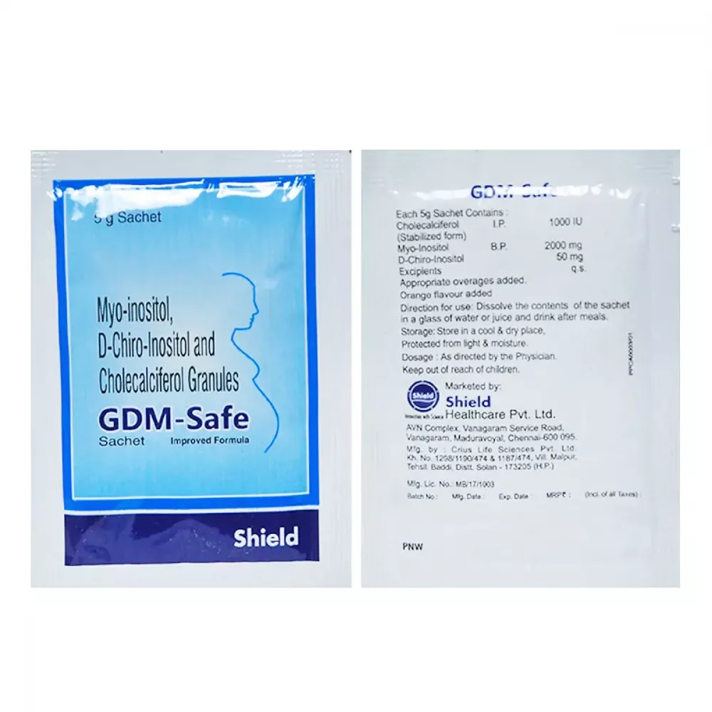 GDM Safe Powder (5g) Buy on Healthmug