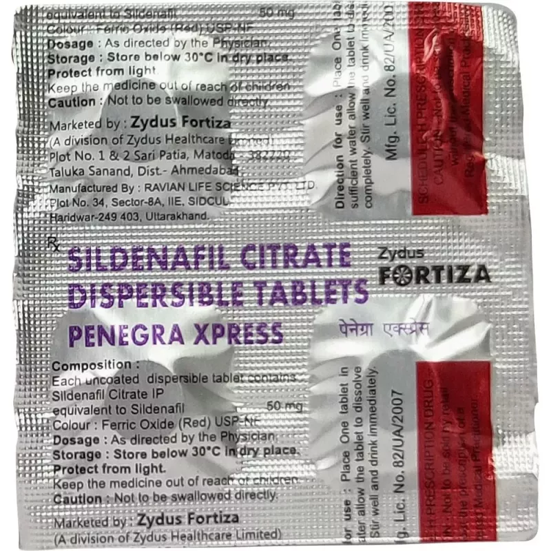 penegra xpress 100mg