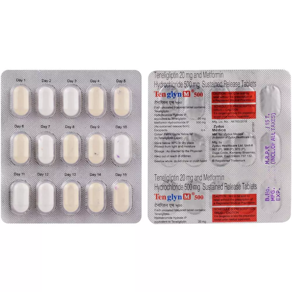 Teneligliptin Tablets Mg Price In India