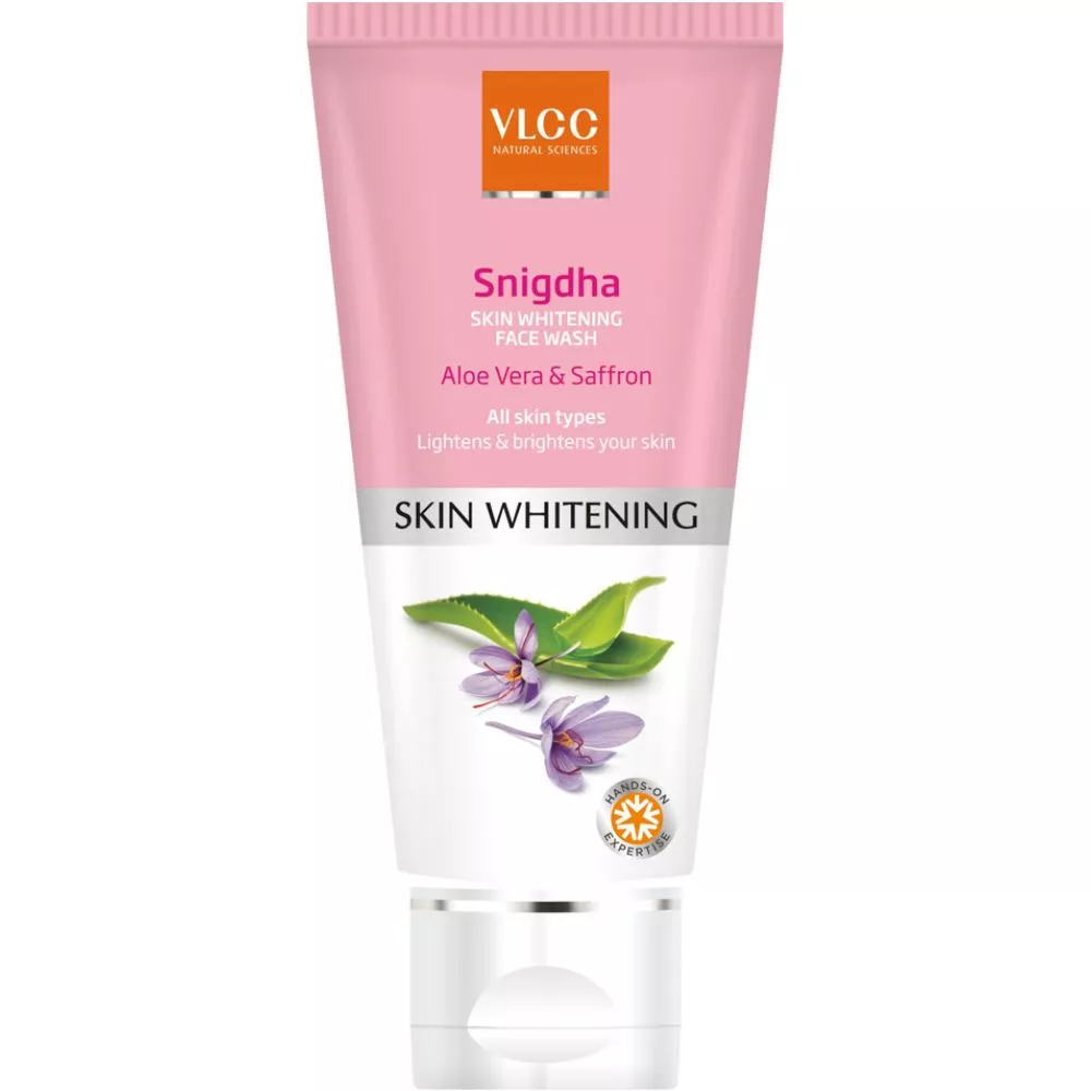 Buy VLCC Snigdha Skin Whitening Face Wash Aloe Vera Saffron