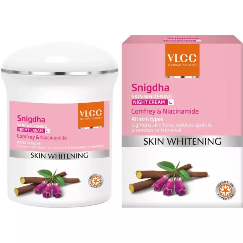 Buy VLCC Snigdha Skin Whitening Night Cream Online 10 Off