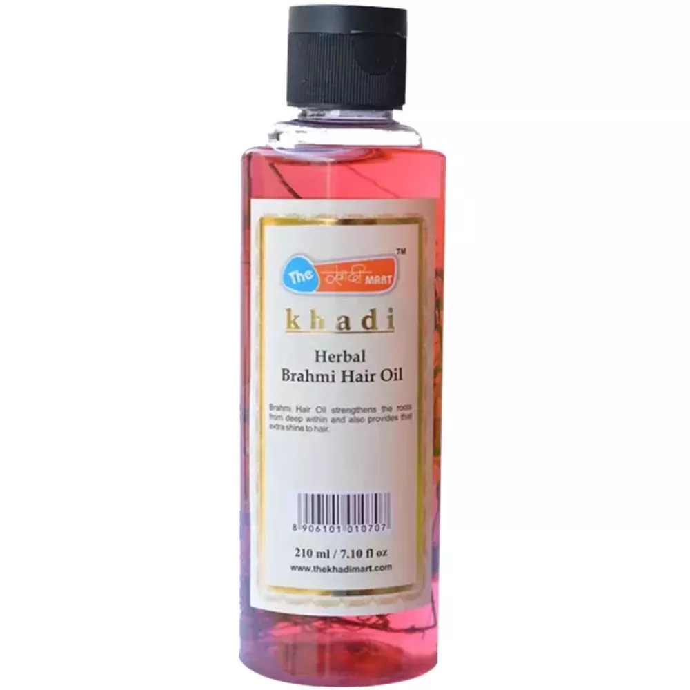 Buy Khadi Mart Herbal Brahmi Hair Oil Online - 10% Off! 