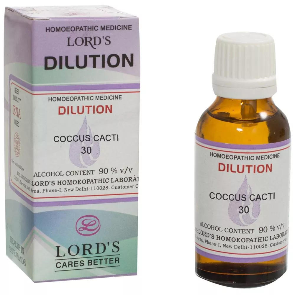 Buy Lords Coccus Cacti Homeopathic Dilutions Online 36 Off