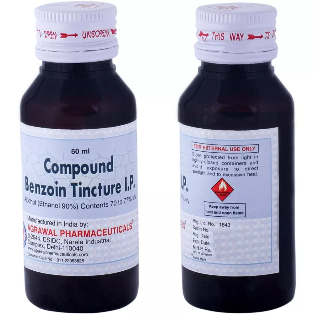 Compound Benzoin Tincture I.P (50ml) Buy on Healthmug