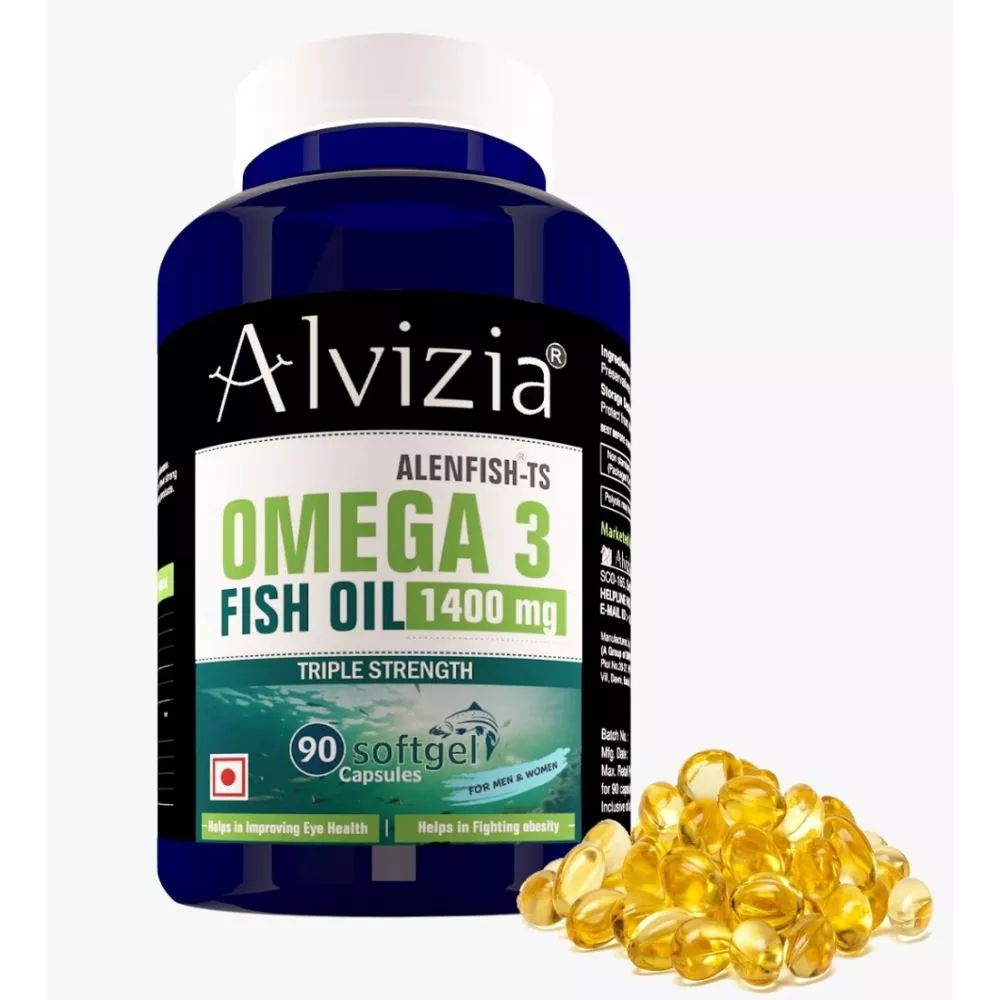 Alvizia Alenfish Ts 1400Mg, Triple Strength Omega 3 Fish