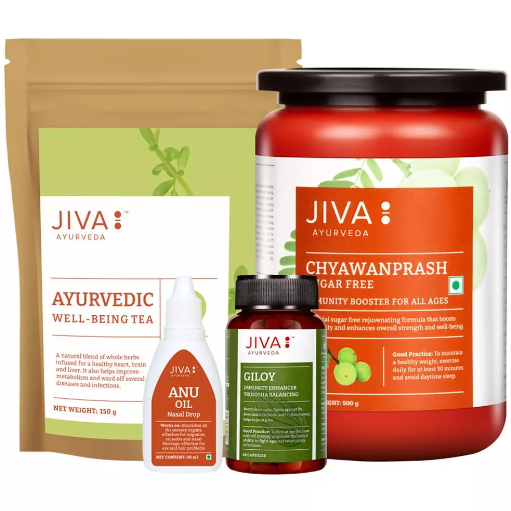 Buy Jiva Ayurveda Immunity Boost Kit Medicines 10 Off!