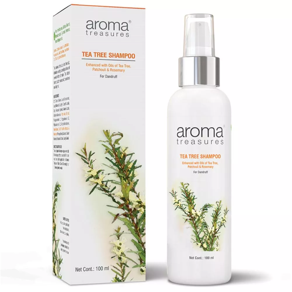 Buy Aroma Treasures Tea Tree Shampoo (For Hair Care) Online - 15% Off