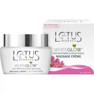 lotus massage cream for all skin types