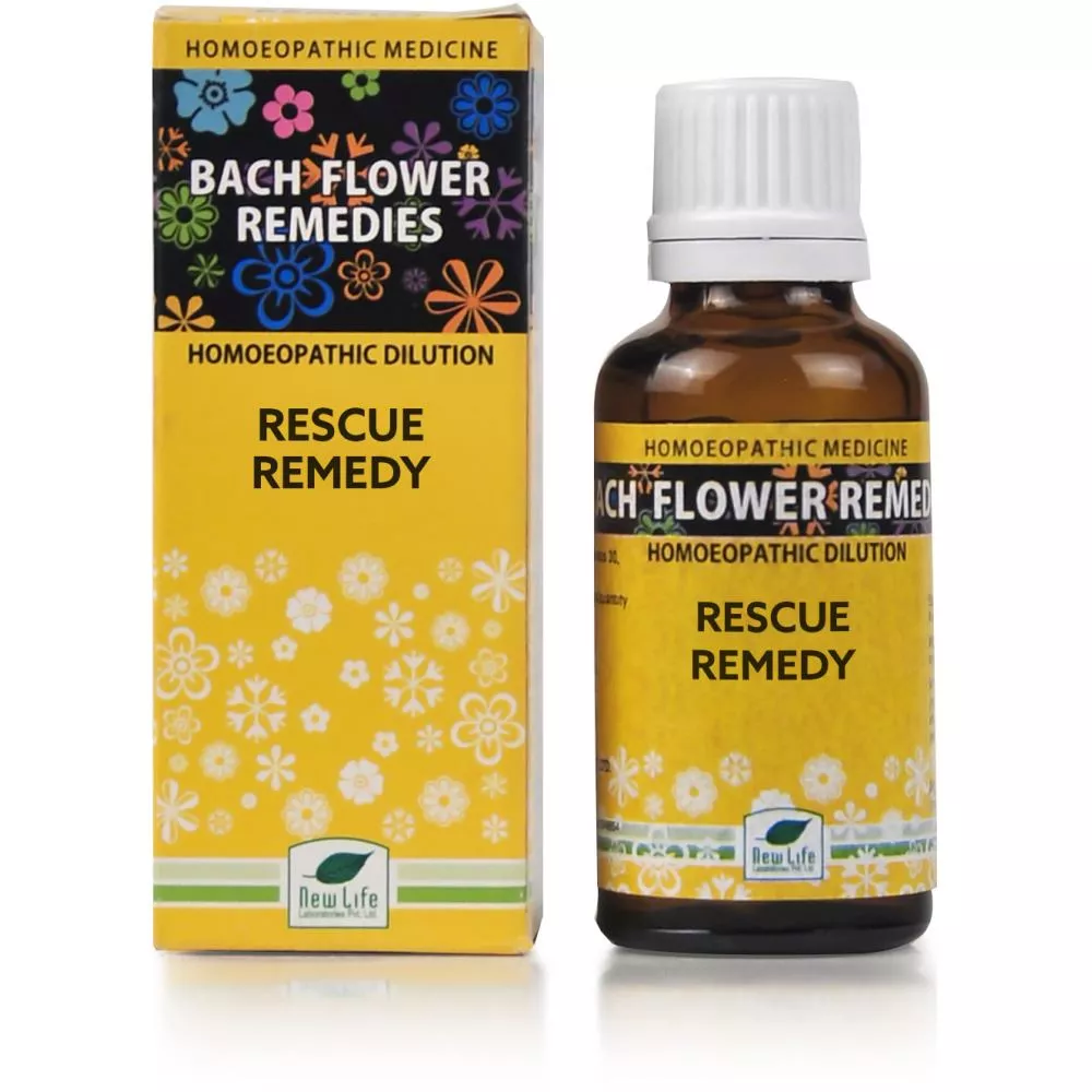 Buy New Life Bach Flower Rescue Remedy Online - 7% Off! | Healthmug.com