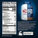 Dymatize Elite 100% Whey Protein Rich Chocolate (5lb)