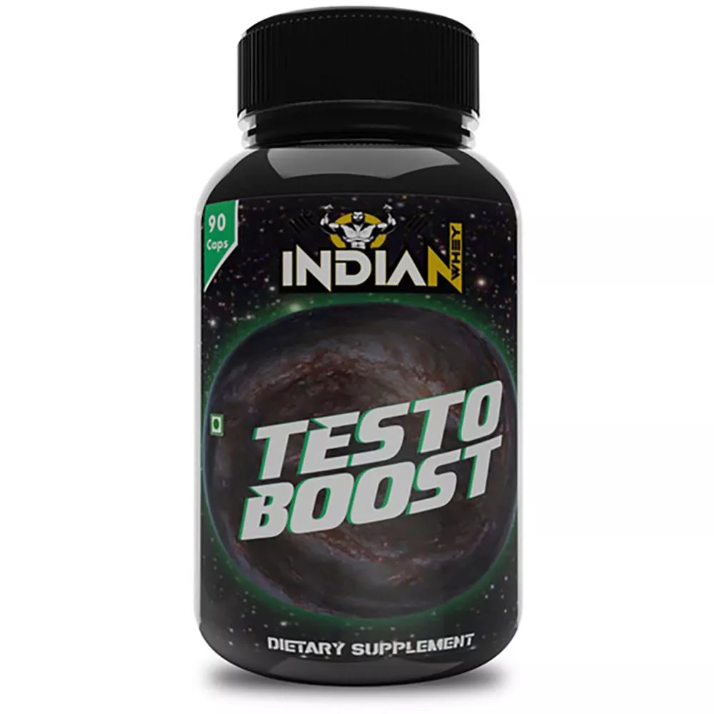 Indian Whey Testo Boost Testosterone Booster For Men Natural Stamina
