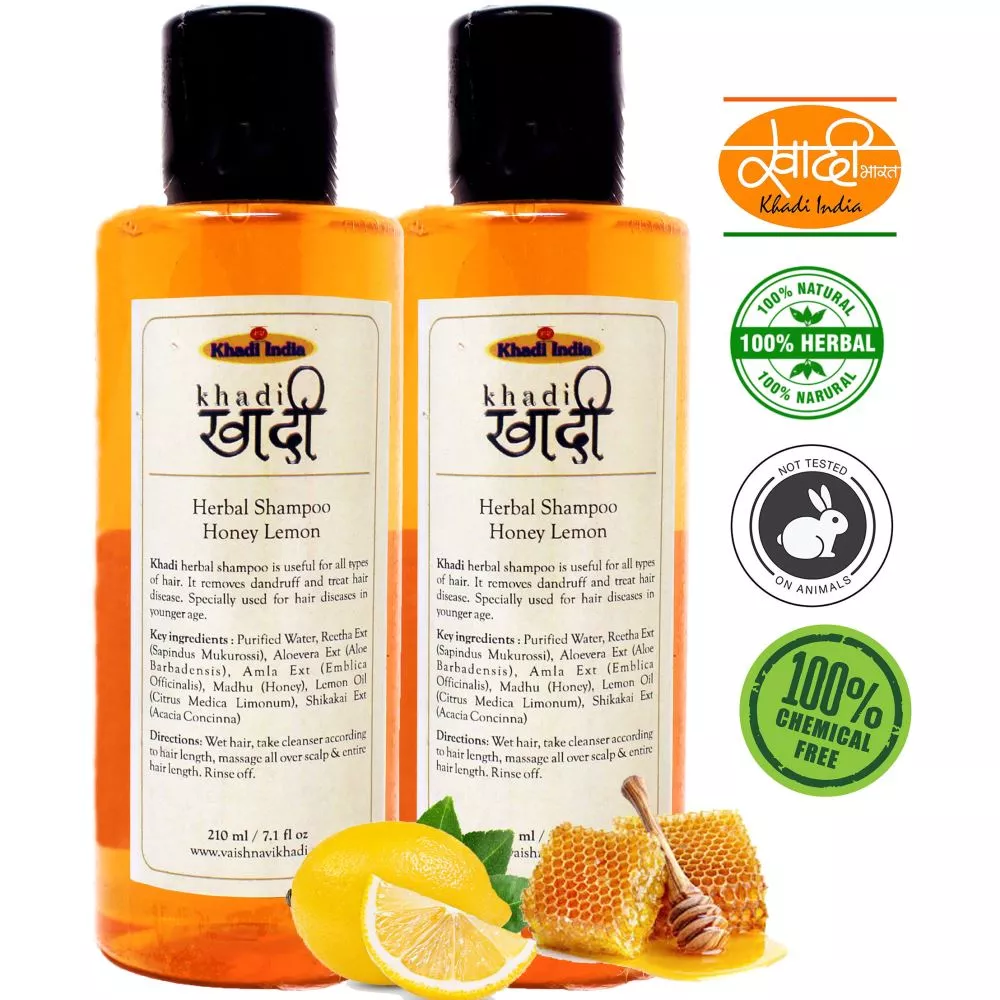 Buy Khadi Shampoo with Honey and Lemon Online 10 Off!