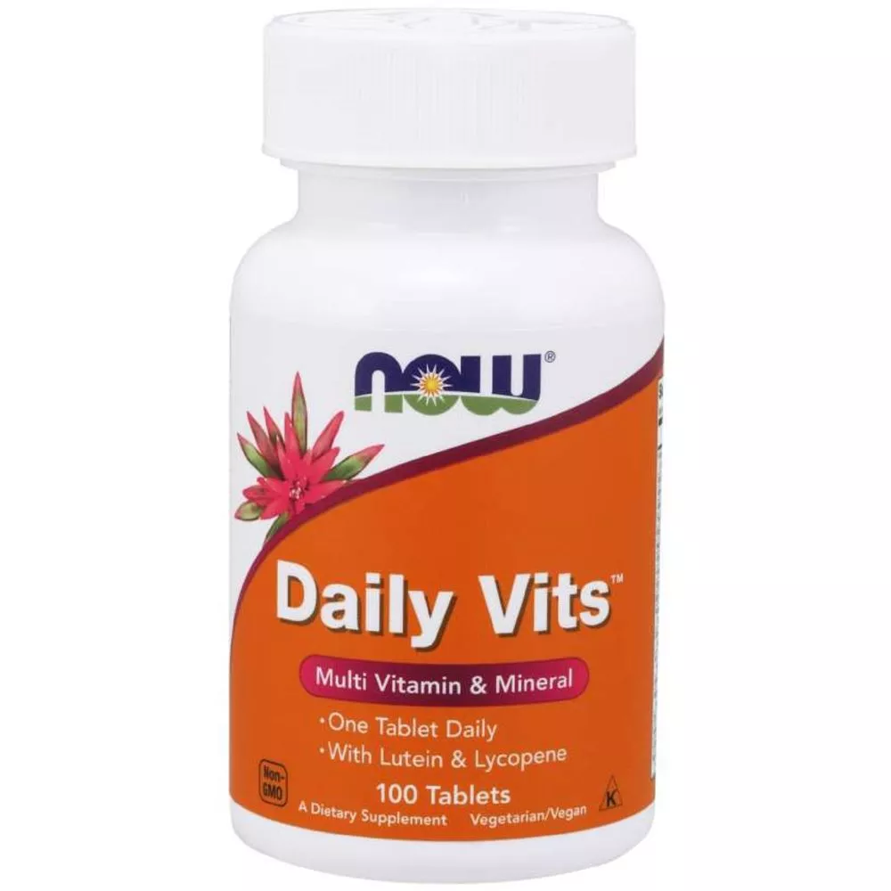 Now Foods Daily Vits Multivitamin Tablets (100tab)