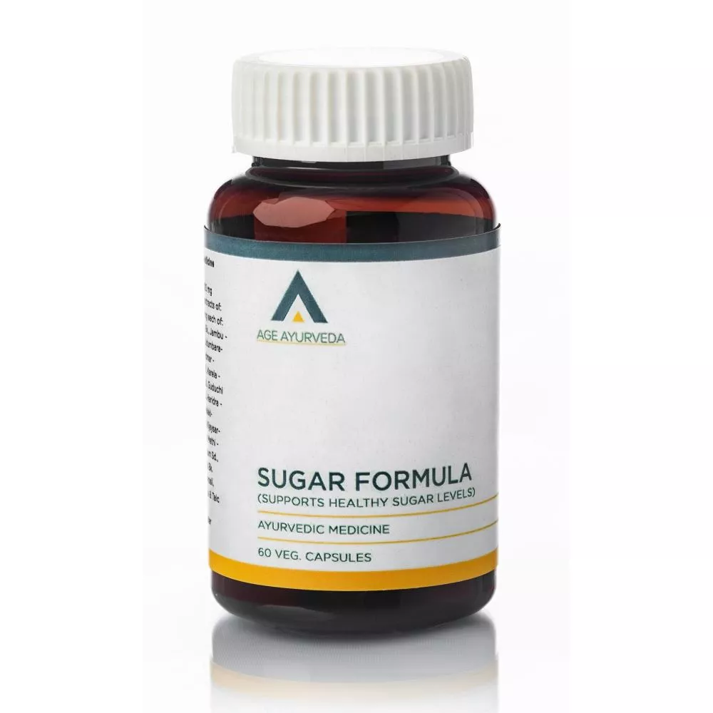 Buy Age Ayurveda Sugar Formula Capsule Medicines - 10% Off! | Healthmug.com