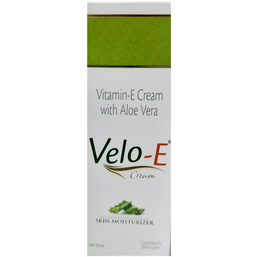 Aanvrager onder Vlek Buy Curetech Skincare Velo-E Vitamin-E Cream With Aloe Vera Online - 5%  Off! | Healthmug.com