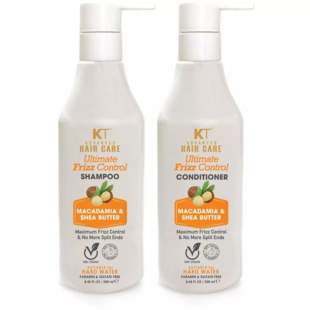Buy KT Advanced Hair Care Ultimate Frizz Control Shampoo & Conditioner  Online - 25% Off! 
