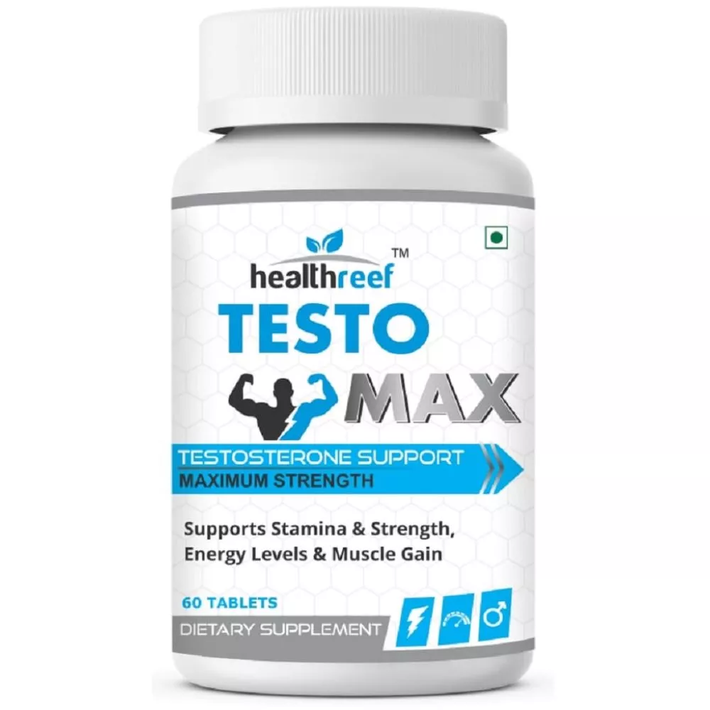 Healthreef Testo Max Natural Muscle Booster 60tab Buy On Healthmug 4390