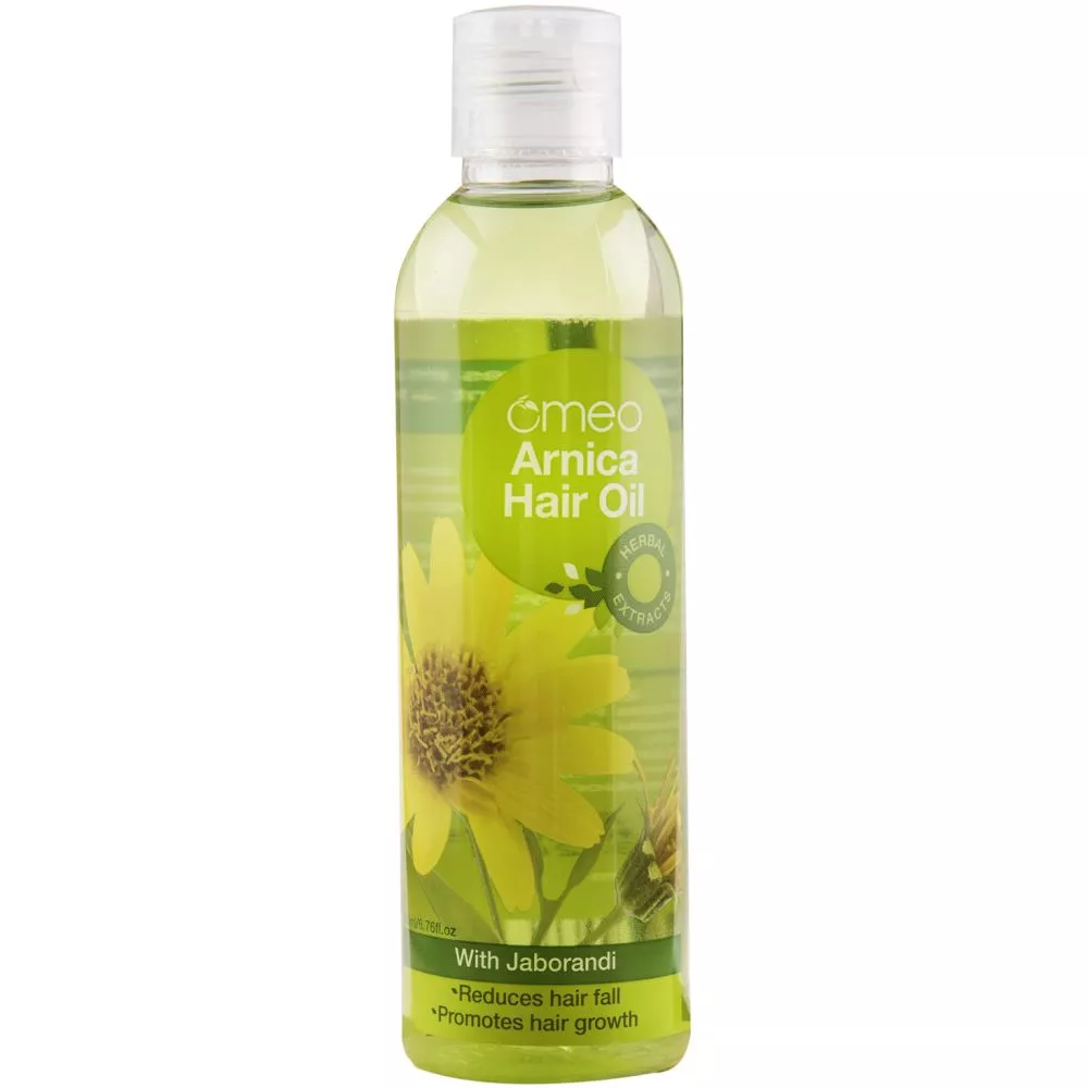 Buy Omeo Hair Oil with Natural Extracts of Arnica Jaborandi to Reduces Hair  Fall and Strong Hair 200 ml Online at Low Prices in India  Amazonin