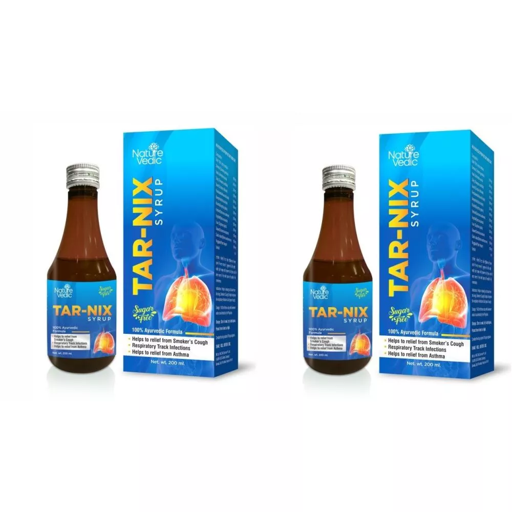 Buy Nature Vedic Tarnix Ayurvedic Smokers Cough Syrup Medicines 18 Off!